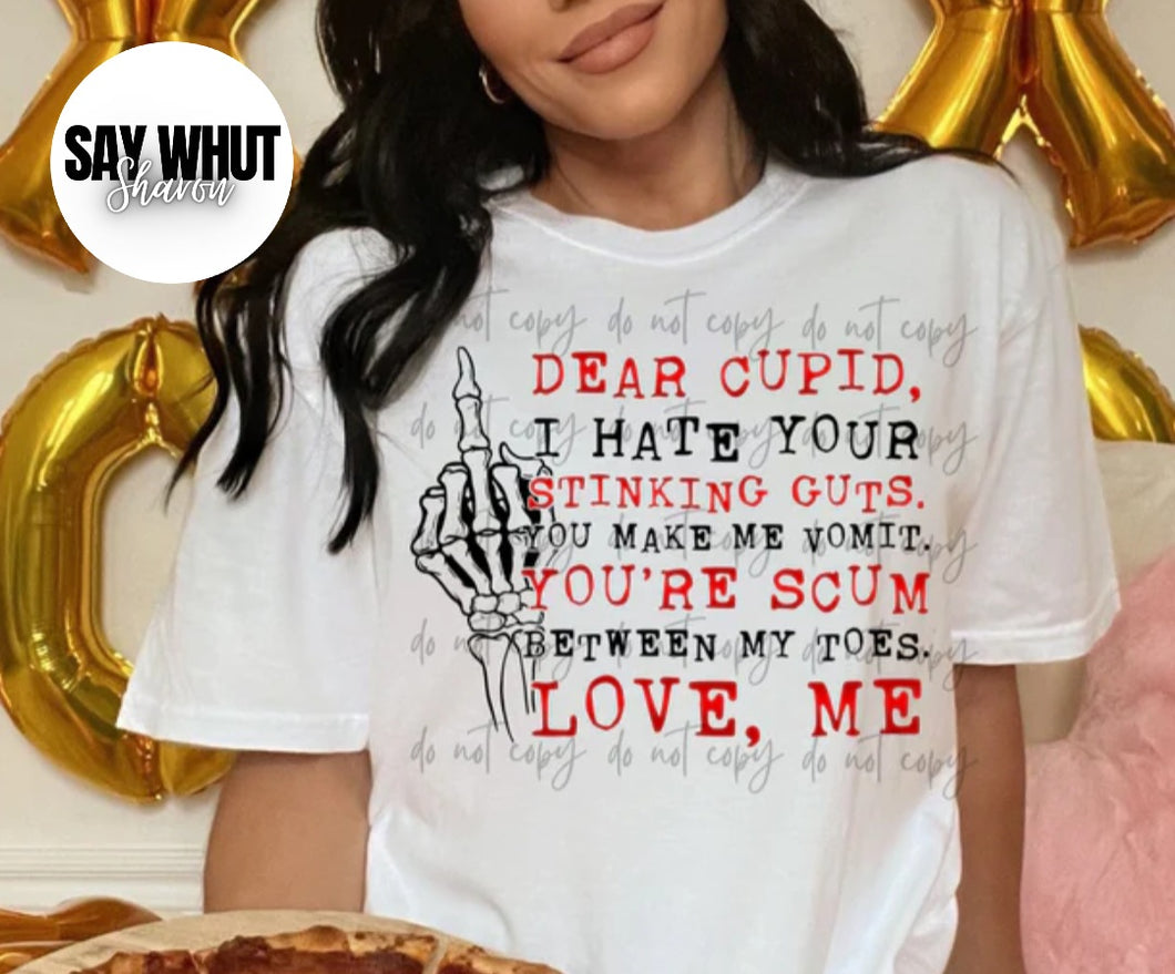 DEAR CUPID / SPORT GRAY TSHIRT